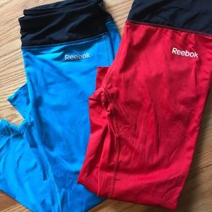 Reebok workout capris